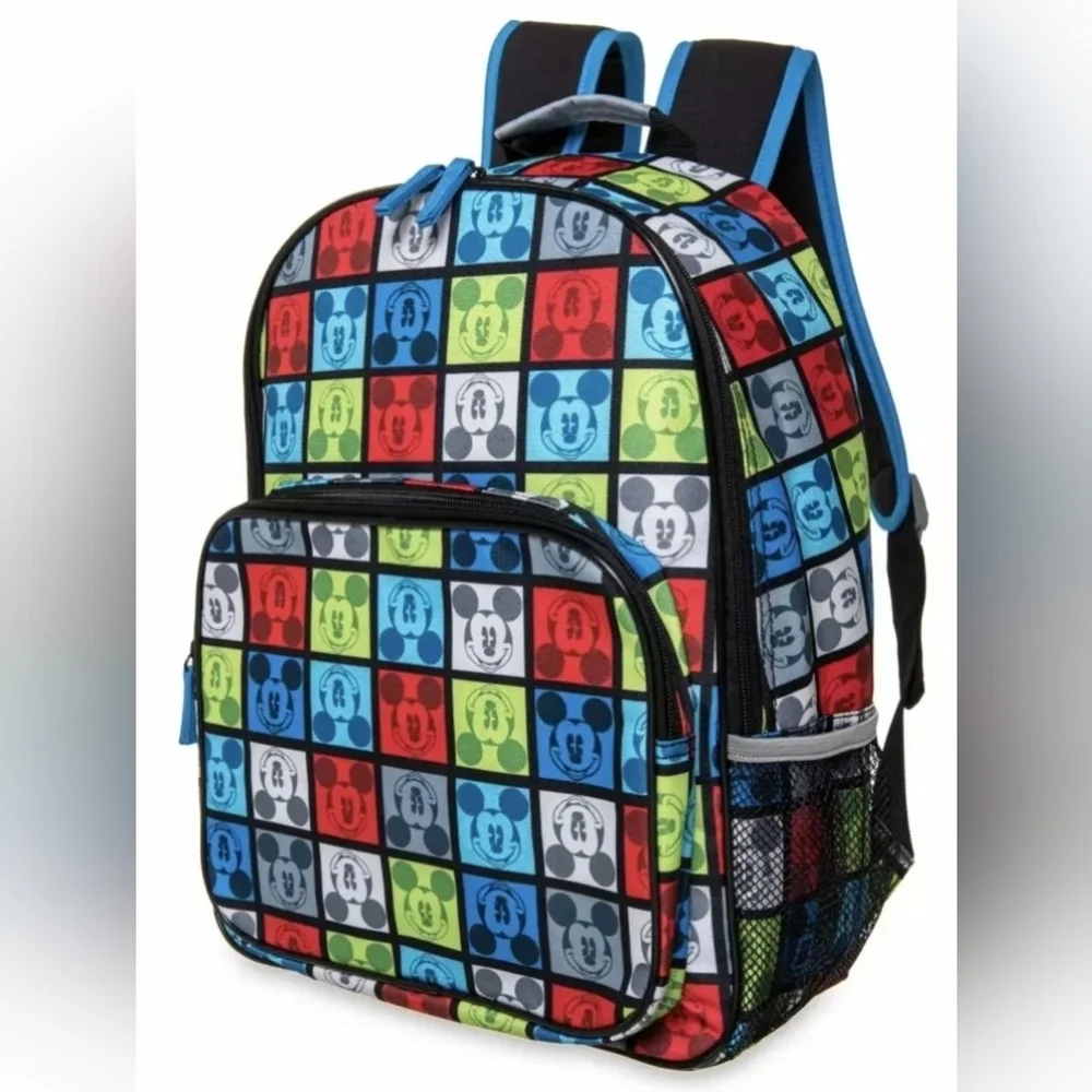 DISNEY‎ Mickey Mouse Squares Backpack. DISNEY STORE  Original